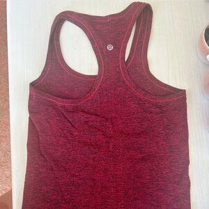 3 Pack - Lululemon Swiftly Tech Racerback Tank Top Size 4 - Pink, Purple, Red